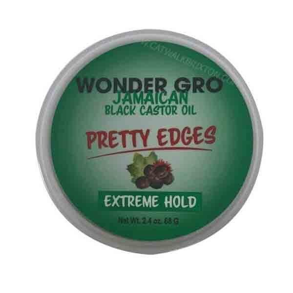 WONDER GRO | JAMAICAN BLACK CASTOR OIL PRETTY EDGES EXTREME HOLD 68G