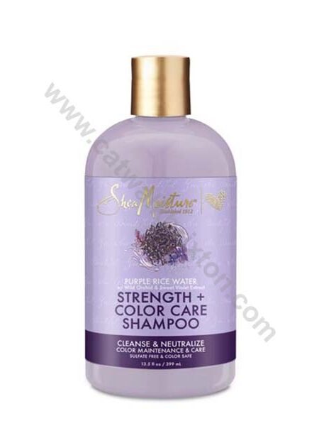 Shea Moisture | PURPLE RICE WATER | STRENGTH & COLOR CARE SHAMPOO 399ml