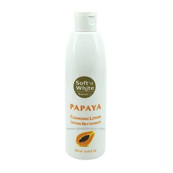 SOFT N WHITE | PAPAYA CLEANSING LOTION 250ml