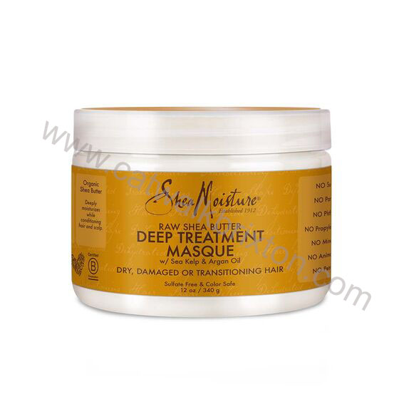 Shea Moisture | RAW SHEA BUTTER | DEEP TREATMENT MASQUE 12oz