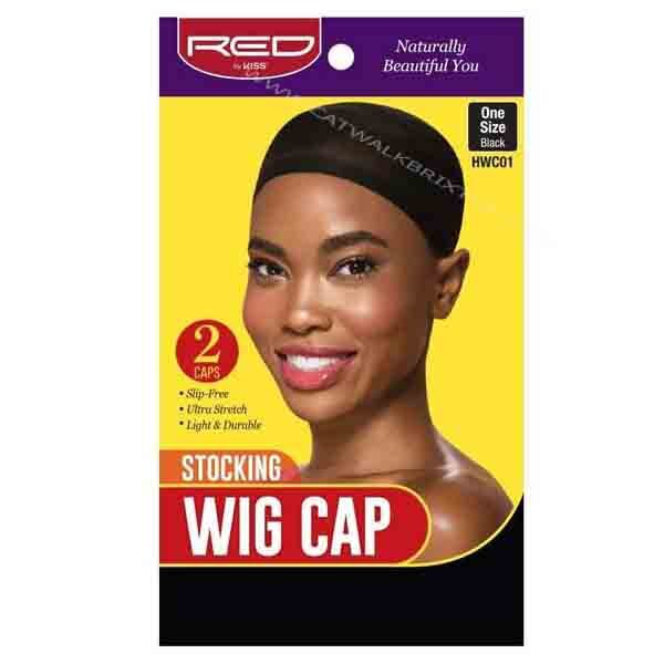 RED BY KISS | STOCKING WIG CAP BLACK HWC01