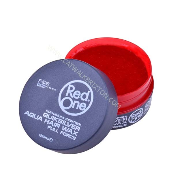 RED ONE | AQUA HAIR WAX QUICKSILVER (GREY) 150ML