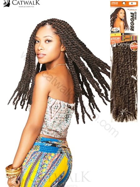 FEME AFRICAN COLLECTION REGGAE BRAID 34" (34 INCHES)