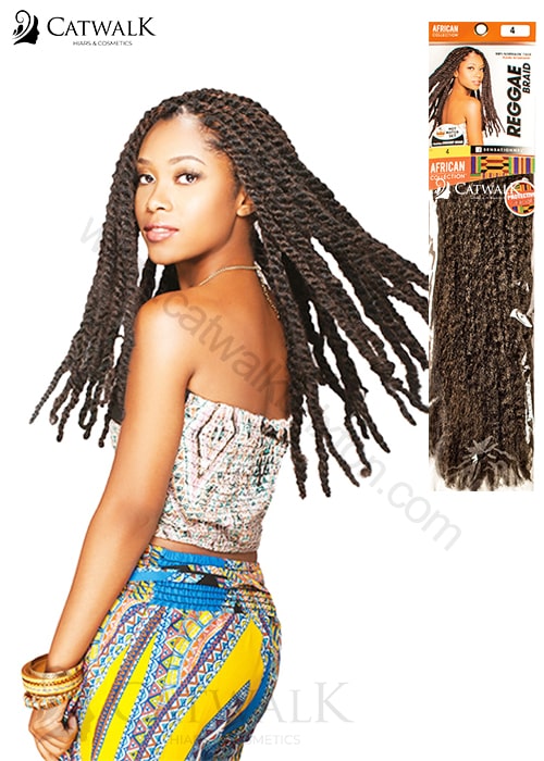 FEME AFRICAN COLLECTION REGGAE BRAID 34" (34 INCHES)