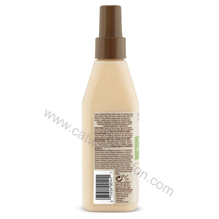 Creme of Nature | Aloe & Black Castor Oil | Reconstructing Anti-Breakage Leave-In 8oz