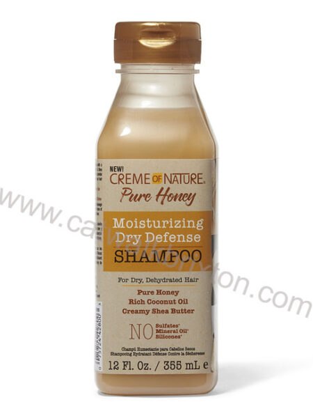 Crème of Nature | Pure Honey | Moisturizing Dry Defense Shampoo 12oz
