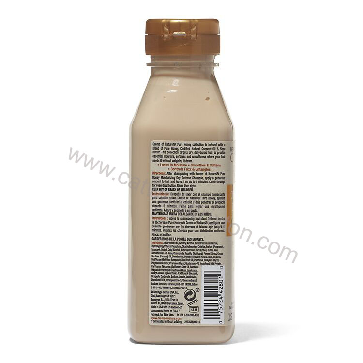 Crème of Nature | Pure Honey | Moisturizing Dry Defense Conditioner 12oz