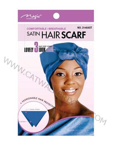 Breathable Satin Triangle 2153Ast Weave and Wig Caps