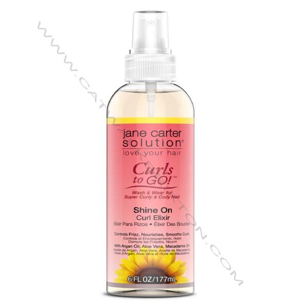 Jane Carter | Curls to Go Shine On Curl Elixir (6oz)