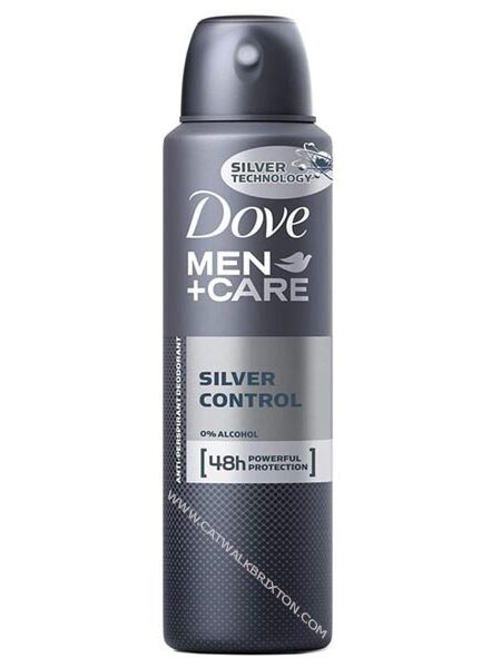 DOVE | MEN CARE SILVER CONTROL 48 HOUR ANTIPERSPIRANT DEODORANT SPRAY