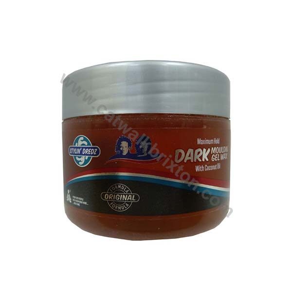 STYLIN DREDZ | MAXIMUM HOLD DARK MOULDIN GEL WAX WITH COCONUT OIL
