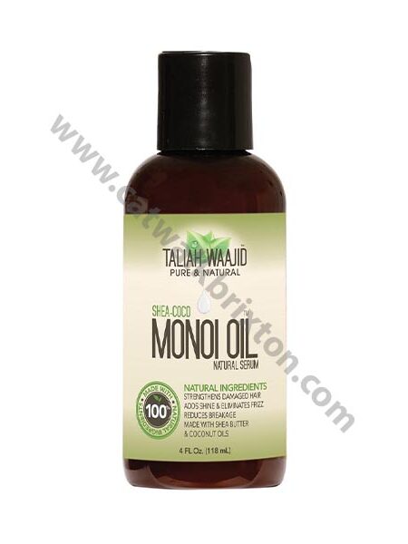 Taliah Waajid | Pure & Natural | Shea-coco Monol Oil Natural Serum 4.0 oz
