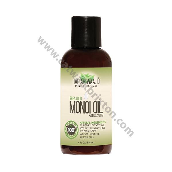Taliah Waajid | Pure & Natural | Shea-coco Monol Oil Natural Serum 4.0 oz