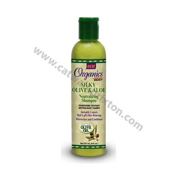 AFRICA'S BEST | Ultimate Originals | Silky Olive and Aloe Neutralizing Shampoo 8.0 oz