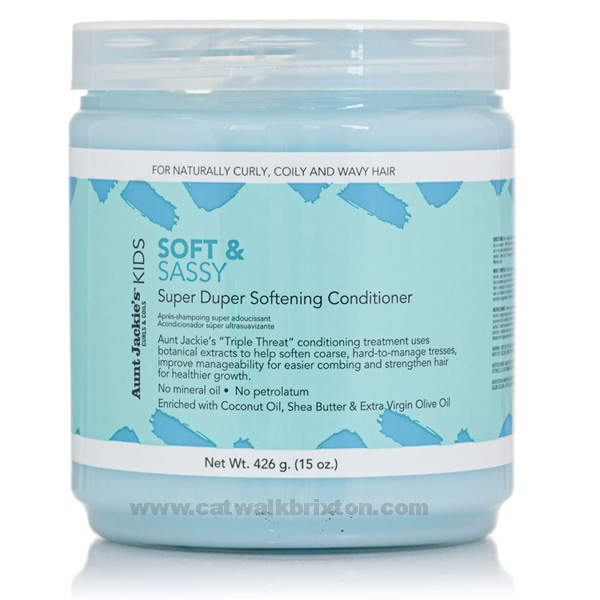 Aunt Jackies | Kids | Soft & Sassy – Super Duper Softening Conditioner 15oz