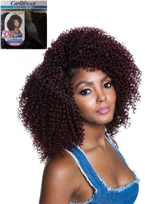 MANE CONCEPT|AFRI-NAPTURAL|CARIBBEAN 3X SUMMER BOHEMIAN 8″ (8 INCHES)