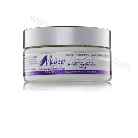 THE MANE CHOICE | Heavenly Halo | Herbal Hair Tonic & Soy Milk Deep Hydration Mask 8 fl.oz