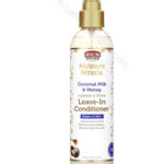 AFRICAN PRIDE | Moisture Miracle | Coconut Milk & Honey Leave-In Conditioner 8OZ