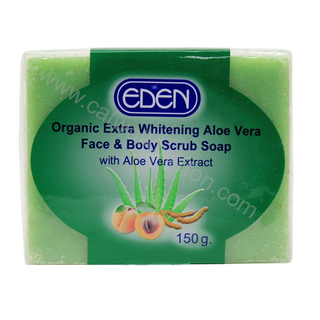 Eden | Org Ex White Aloe Face & Body Soap (150g)