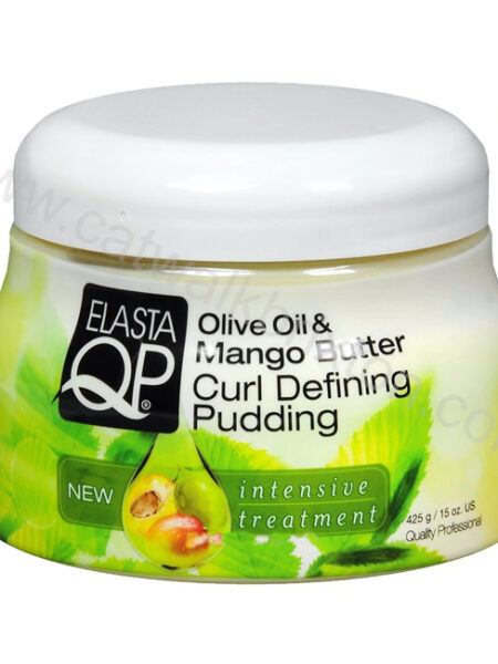 Elasta QP | Olive Oil & Mango | Curl Defining Pudding (15oz)