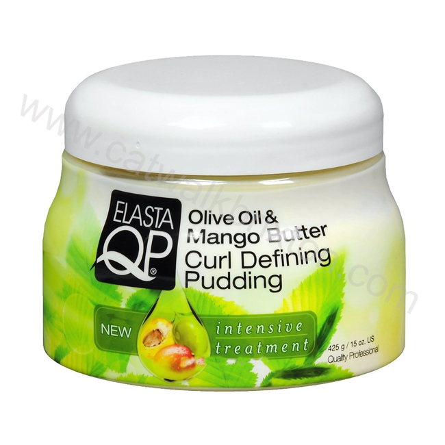 Elasta QP | Olive Oil & Mango | Curl Defining Pudding (15oz)