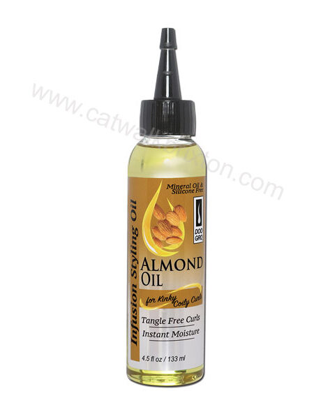 DOO GRO® | INFUSION STYLING OIL WITH ALMOND OIL FOR KINKY COILY CURLS 4.5oz