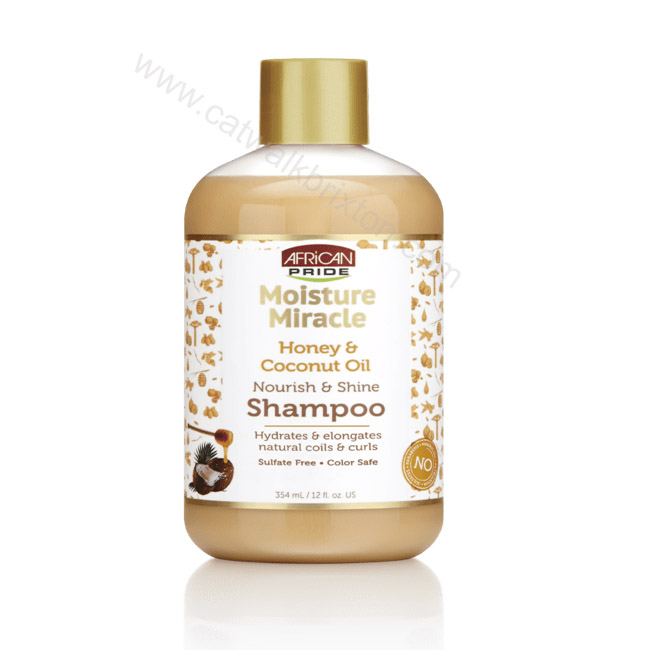 AFRICAN PRIDE | Moisture Miracle | Honey & Coconut Oil Shampoo 354ML
