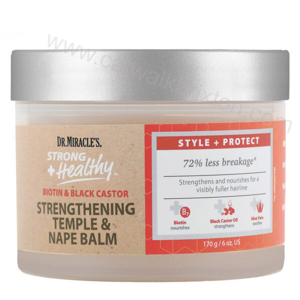 DR. MIRACLE’S | STRENGTHENING TEMPLE & NAPE BALM 6 fl.oz