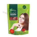 DABUR | VATIKA NATURALS HERBAL HENNA CONDITIONING TREATMENT WITH SANDALWOOD AND ROSE 200G