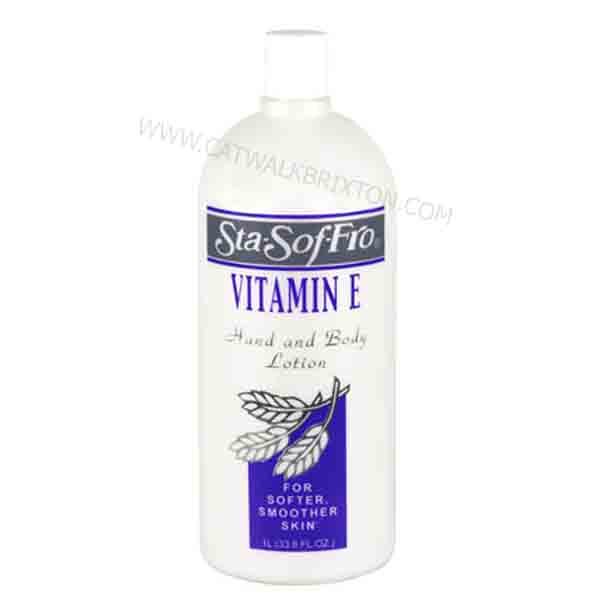 Sta-sof-fro | Vitamin E Hand & Body Lotion (1 Litre)