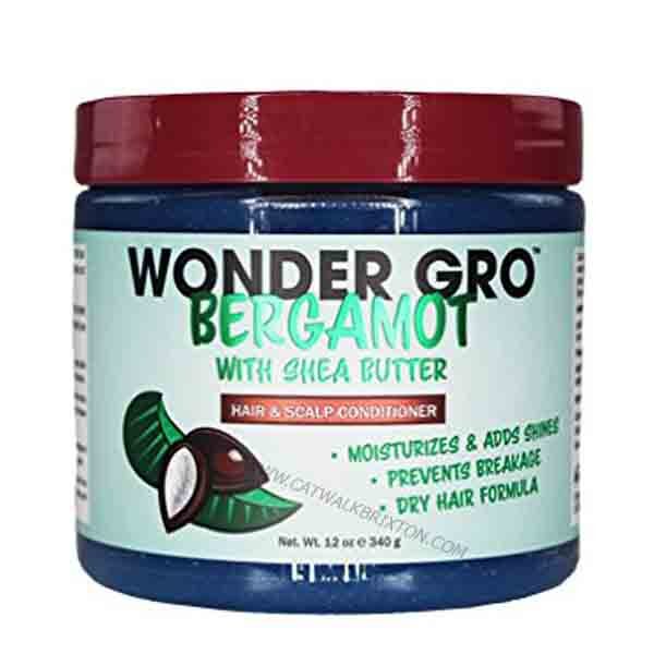 WONDER GRO | BERGAMOT WITH SHEA BUTTER HAIR AND SCALP CONDITIONER 340G
