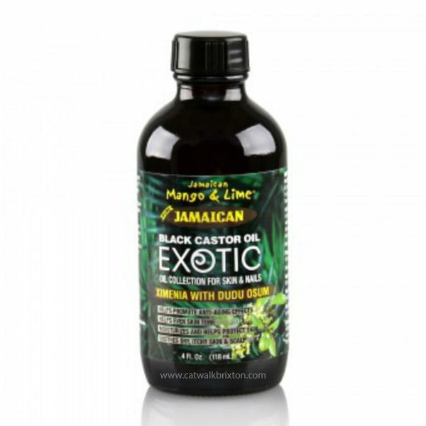 JAMAICAN MANGO & LIME | Black Castor Oil | Exotic Oil Ximena with Dudu Osum 4oz