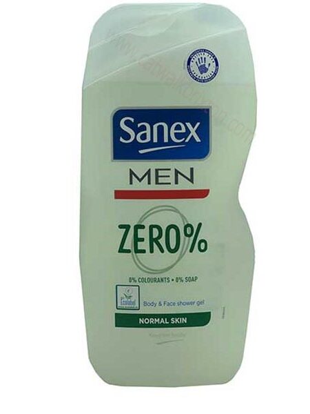 SANEX | MEN ZERO PERCENT COLORANTS SHOWER GEL 500ML