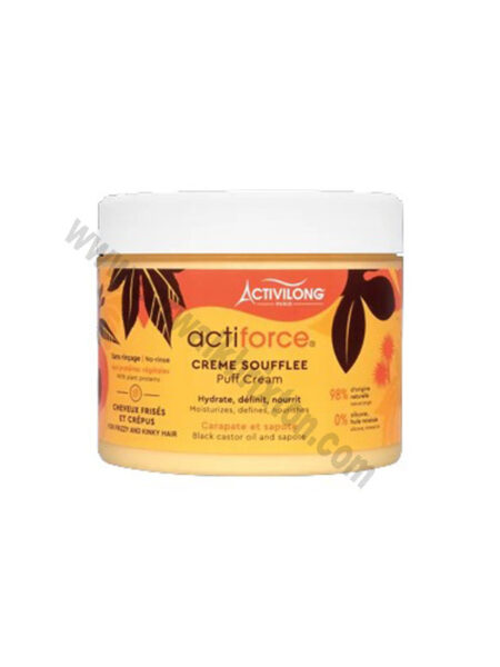 ACTIVILONG | ACTI FORCE BLACK CASTOR OIL | PUFF CREAM 300ML