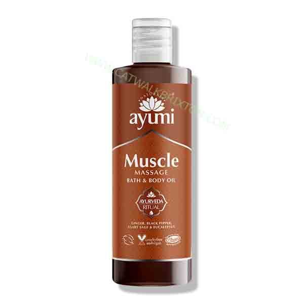 Ayumi Naturals | Muscle Massage Bath & Body Oil 250ml