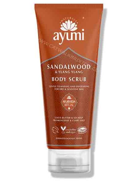 Ayumi Naturals | Sandalwood & Ylang Ylang Body Scrub 200ml