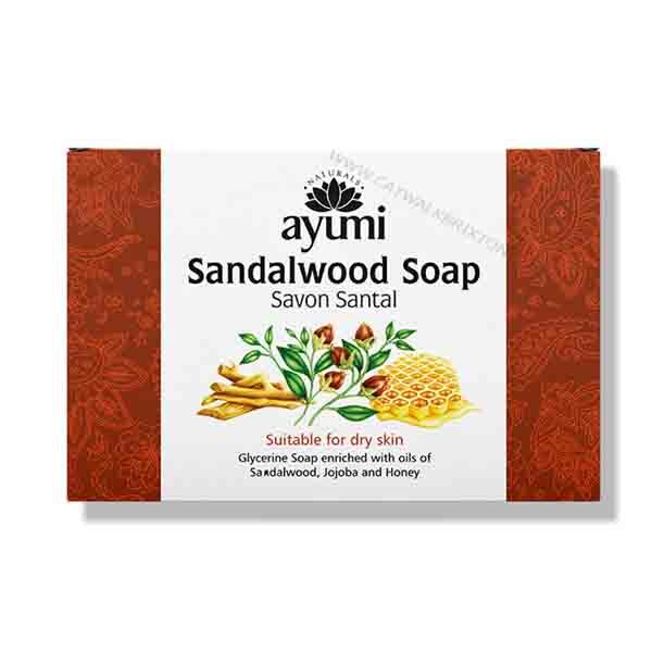 Ayumi Naturals | Sandalwood & Jojoba Soap 100g