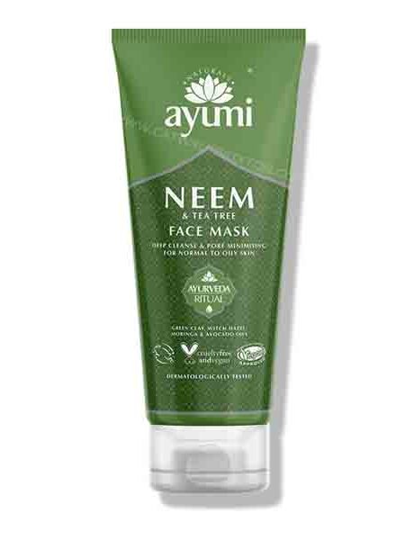 Ayumi Naturals | Neem & Tea Tree Face Mask 100ml