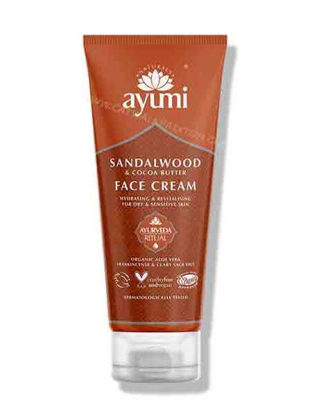 Ayumi Naturals | Sandalwood & Cocoa Butter Face Cream 100ml