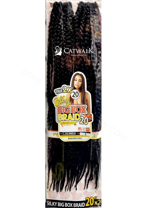 MOTOWNTESS | C.2SLKBB20 | 2X SILKY BIG BOX BRAID 20" (20 INCHES)