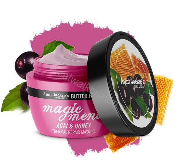AUNT JACKIES | New Butter Fashions | MAGIC MEND – Acai & Honey Thermal Repair Masque 227g