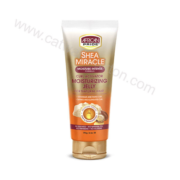 AFRICAN PRIDE | Shea Miracle | Curl Activator Moisturizing Jelly 170G