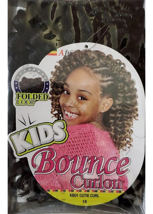 MANE CONCEPT/AFRI-NAPTURAL/KIDS BOUNCE CURLON CUTIE CURL 10″ (10 INCHES)