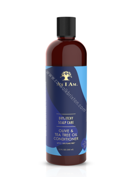 As I Am | DRY & ITCHY | Olive & Tea Tree Oil Conditioner 12 OZ