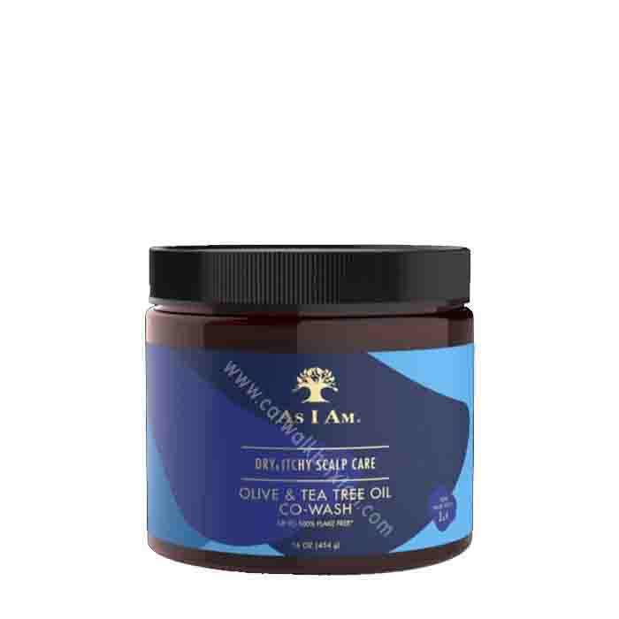 As I Am | DRY & ITCHY | Olive & Tea Tree Oil CoWash 454G