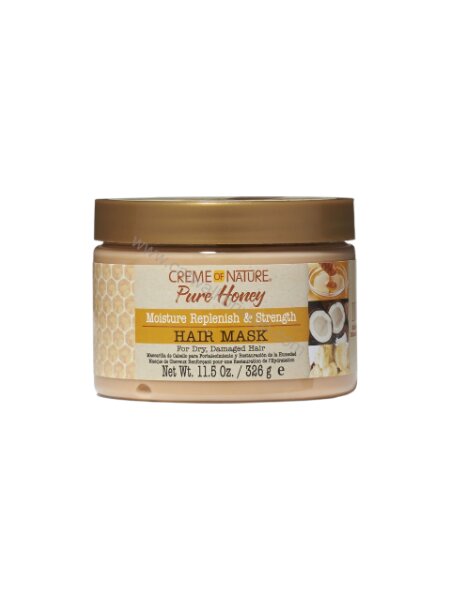 Crème of Nature | Pure Honey | Moisture Replenish & Strength Hair Mask 11.5oz