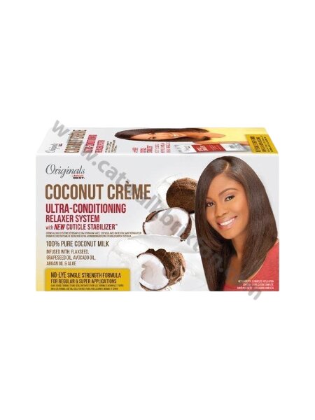 AFRICA'S BEST | Coconut Creme Collection | Ultra-Conditioning Relaxer System 1 Application