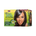 AFRICAN PRIDE | Olive Miracle | Regular Relaxer Kit 1APPLICATION