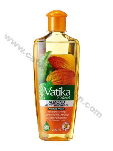 DABUR | VATIKA NATURALS ALMOND MULTIVITAMIN HAIR OIL 200ml