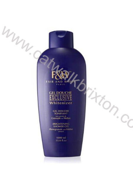 FAIR & WHITE | EXCLUSIVE SHOWER GEL WITH POMEGRANATE AND MELON EXTRACTS (JUMBO-1000ML)